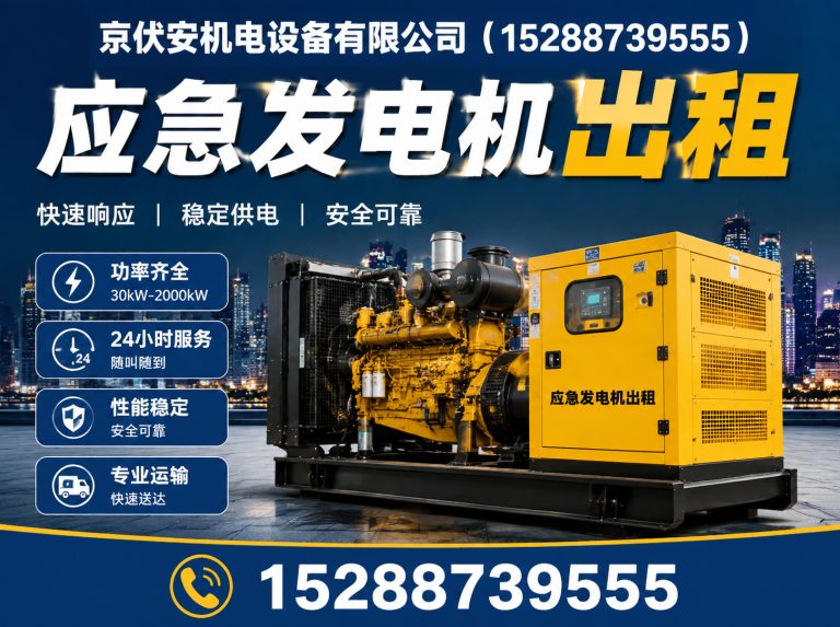 来宾柴油发电机组出租展示图