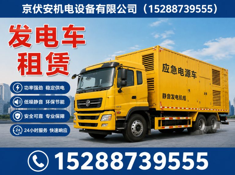 来宾发电车出租展示图